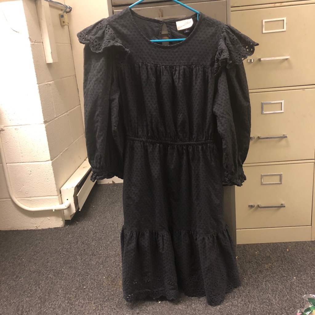 Universal Thread Cottagecore Navy Dress